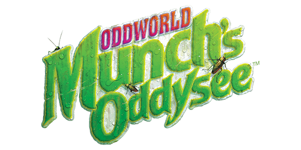 Oddworld Munch's Oddysee logo for GameBoy Advance