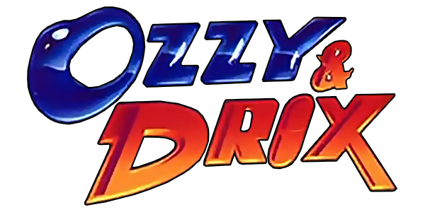 Ozzy and Drix logo for GameBoy Advance