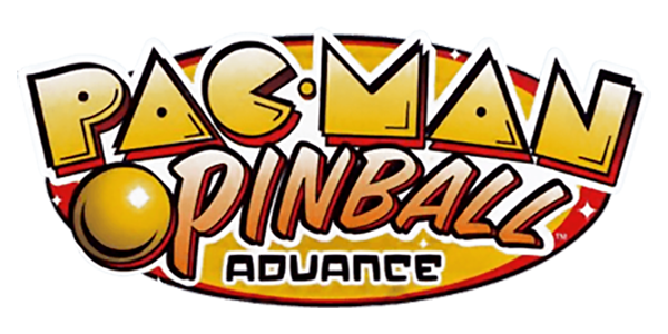 Pac-Man Pinball Advance logo for GameBoy Advance