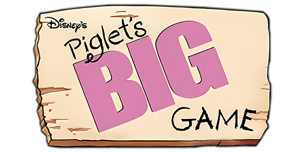 Piglet's Big Game logo for GameBoy Advance