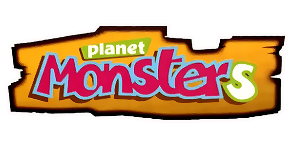 Planet Monsters logo for GameBoy Advance