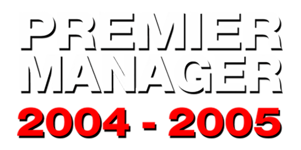 Premier Manager 2004-2005 logo for GameBoy Advance