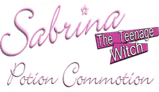 Sabrina The Teenage Witch: Potion Commotion logo for GameBoy Advance