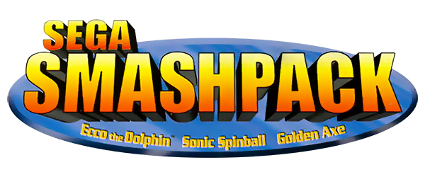 Sega Smash Pack logo for GameBoy Advance