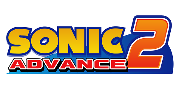Sonic Advance 2 logo for GameBoy Advance