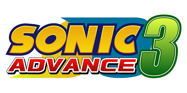 Sonic Advance 3 logo for GameBoy Advance