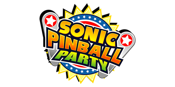 Sonic Pinball Party logo for GameBoy Advance