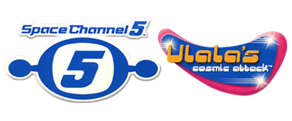 Space Channel 5 Ulalas Cosmic Attack logo for GameBoy Advance