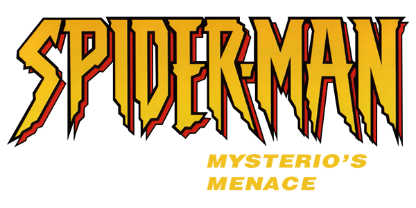 Spiderman Mysterio's Menace logo for GameBoy Advance