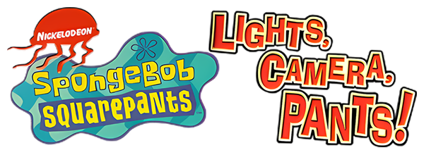 SpongeBob SquarePants: Lights Camera Pants logo for GameBoy Advance