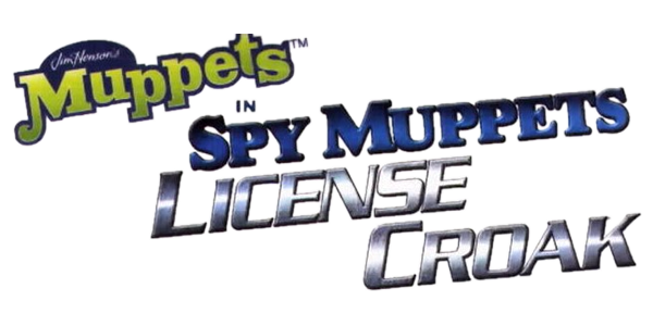 Spy Muppets License to Croak logo for GameBoy Advance