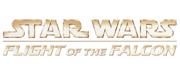 Star Wars: Flight of the Falcon logo for GameBoy Advance