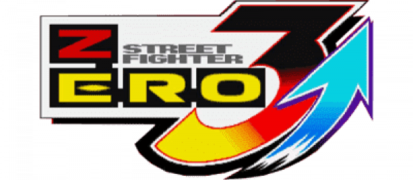 Street Fighter Zero 3 Upper logo for GameBoy Advance