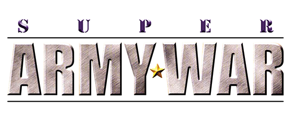 Super Army War logo for GameBoy Advance