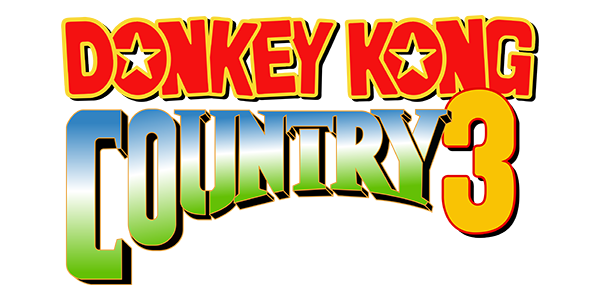 Super Donkey Kong 3 logo for GameBoy Advance