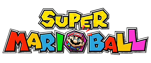 Super Mario Ball logo for GameBoy Advance