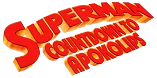 Superman: Countdown to Apokolips logo for GameBoy Advance