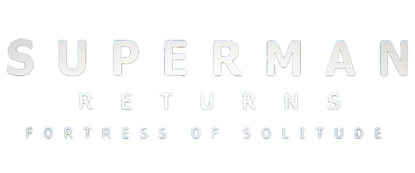 Superman Returns: Fortress of Solitude logo for GameBoy Advance