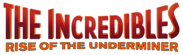 The Incredibles Rise of the Underminer logo for GameBoy Advance