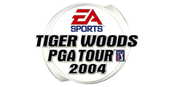 Tiger Woods PGA Tour 2004 logo for GameBoy Advance