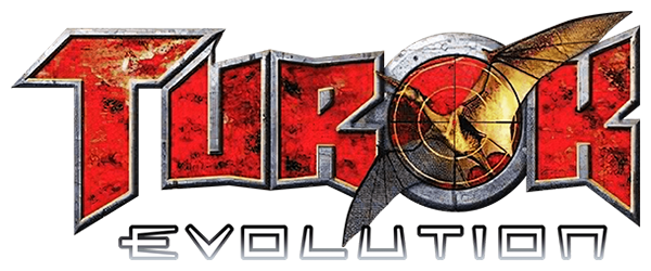 Turok Evolution logo for GameBoy Advance