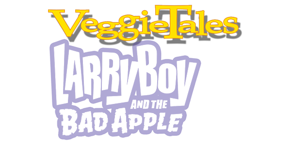 Veggie Tales: LarryBoy and the Bad Apple logo for GameBoy Advance