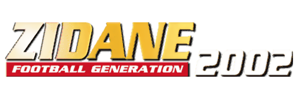 Zidane: Football Generation 2002 logo for GameBoy Advance