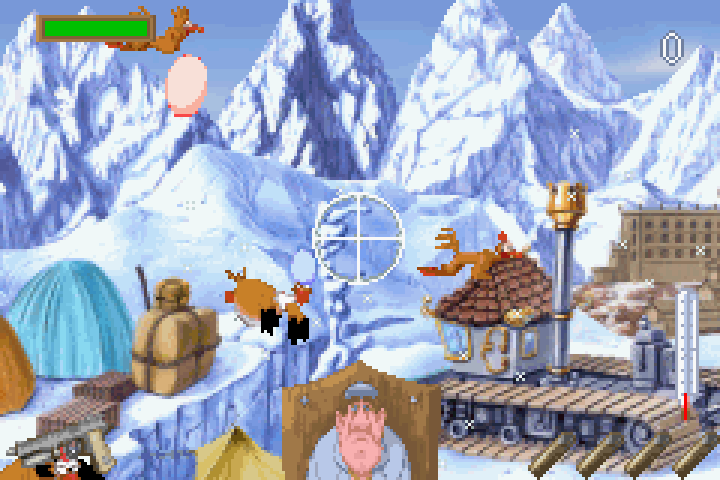 Chicken Shoot 2 screenshot 3 for GameBoy Advance