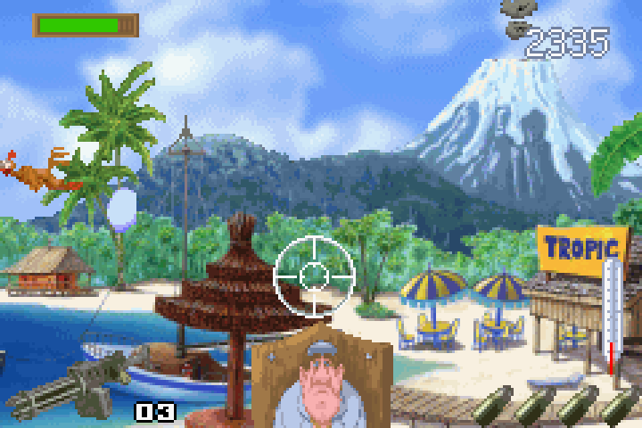 Chicken Shoot 2 screenshot 4 for GameBoy Advance