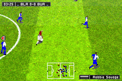 FIFA 07 screenshot 3 for GameBoy Advance