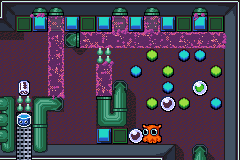 Inky And The Alien Aquarium screenshot 2 for GameBoy Advance