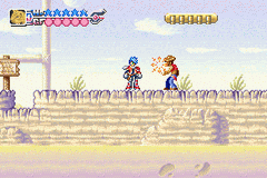 Metalgun Slinger [Homebrew] screenshot 6 for GameBoy Advance