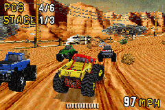 Monster Truck Madness screenshot 3 for GameBoy Advance