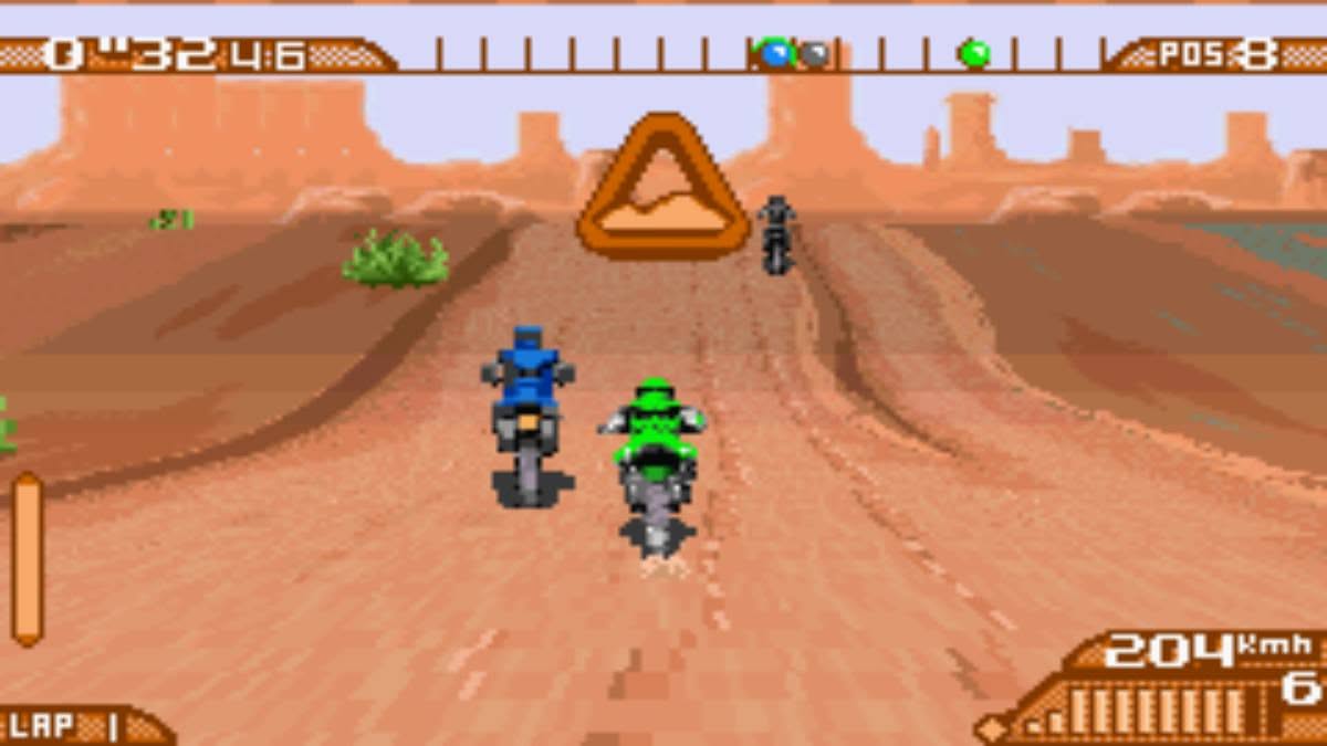 Moto Racer Advance screenshot 3 for GameBoy Advance