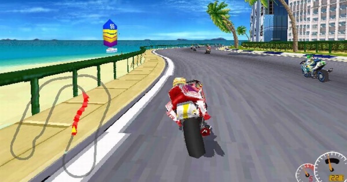 Moto Racer Advance screenshot 4 for GameBoy Advance
