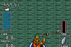 Super Black Bass Advance screenshot 3 for GameBoy Advance