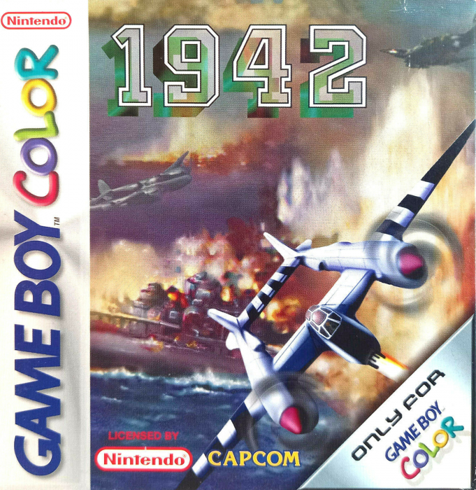 1942 box art for GameBoy Color