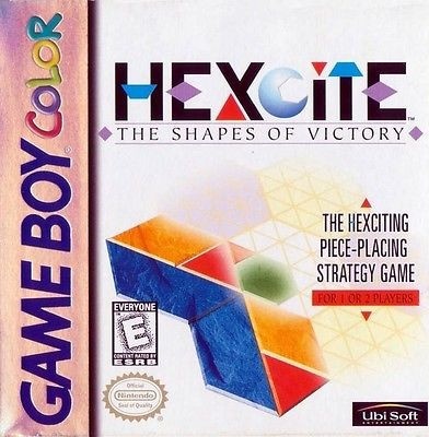 Hexcite box art for GameBoy Color