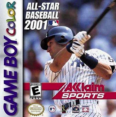 All-Star Baseball 2001 box art for GameBoy Color