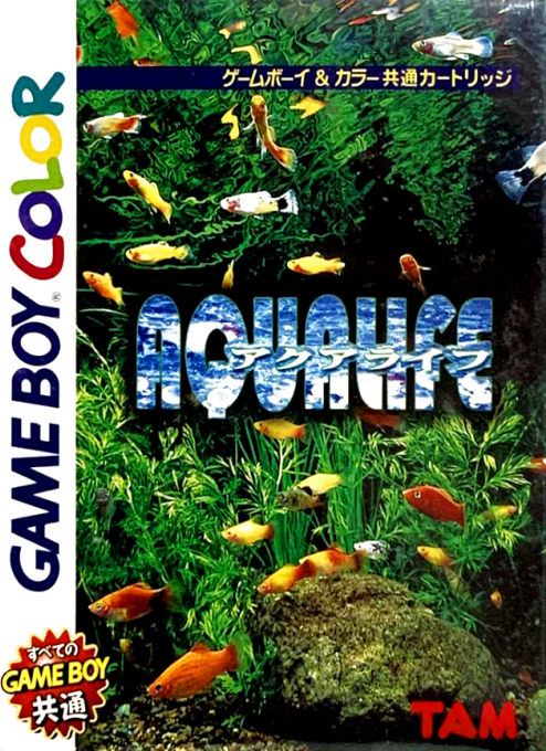 Aqualife box art for GameBoy Color