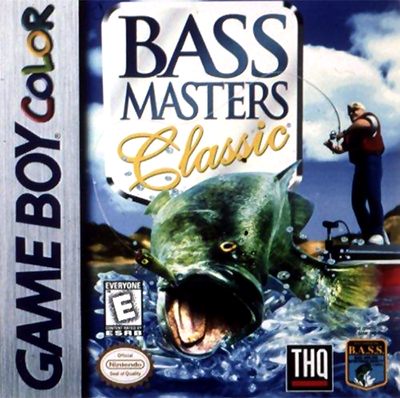 Bassmasters Classic box art for GameBoy Color
