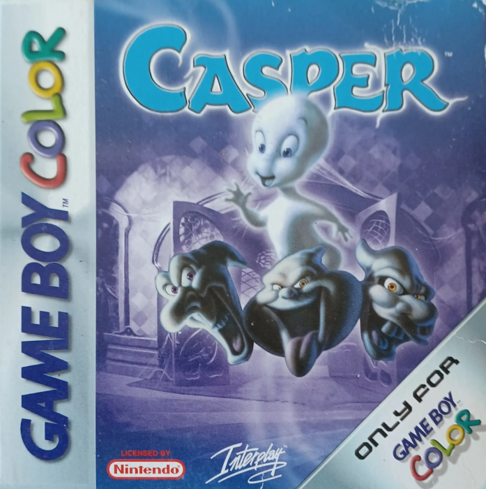 Casper box art for GameBoy Color