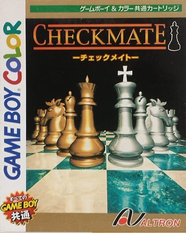 Checkmate box art for GameBoy Color