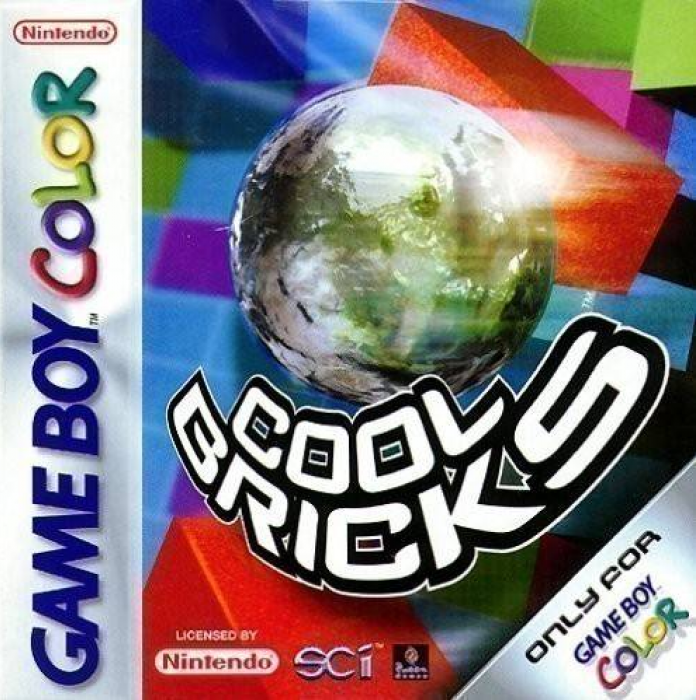 Cool Bricks box art for GameBoy Color