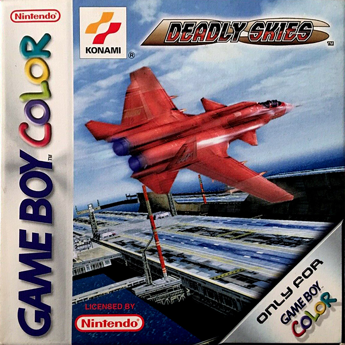 Deadly Skies box art for GameBoy Color