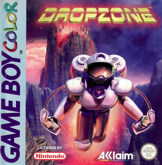 Dropzone box art for GameBoy Color