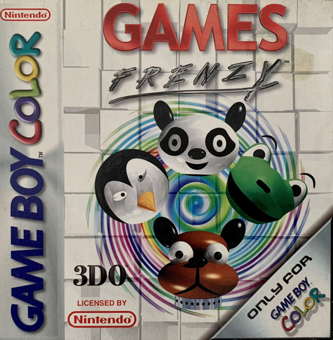 Games Frenzy box art for GameBoy Color