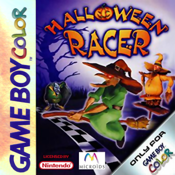 Halloween Racer box art for GameBoy Color