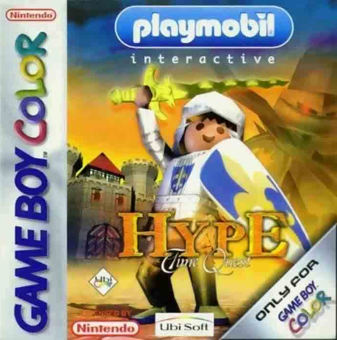 Hype The Time Quest box art for GameBoy Color