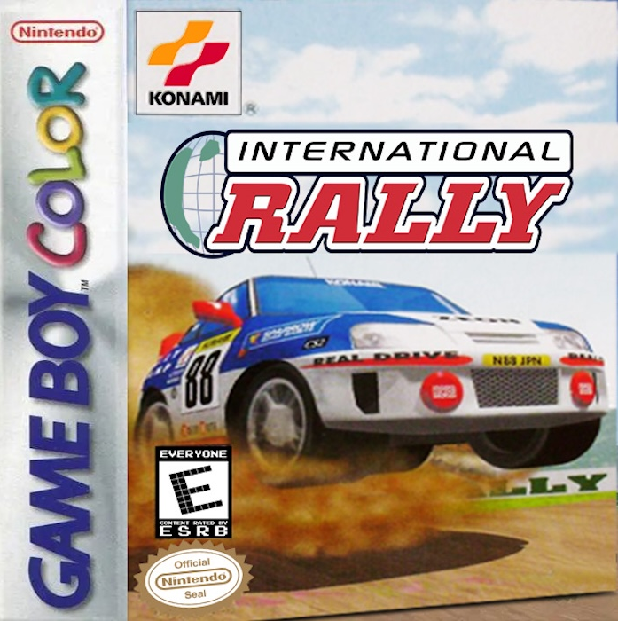 International Rally box art for GameBoy Color